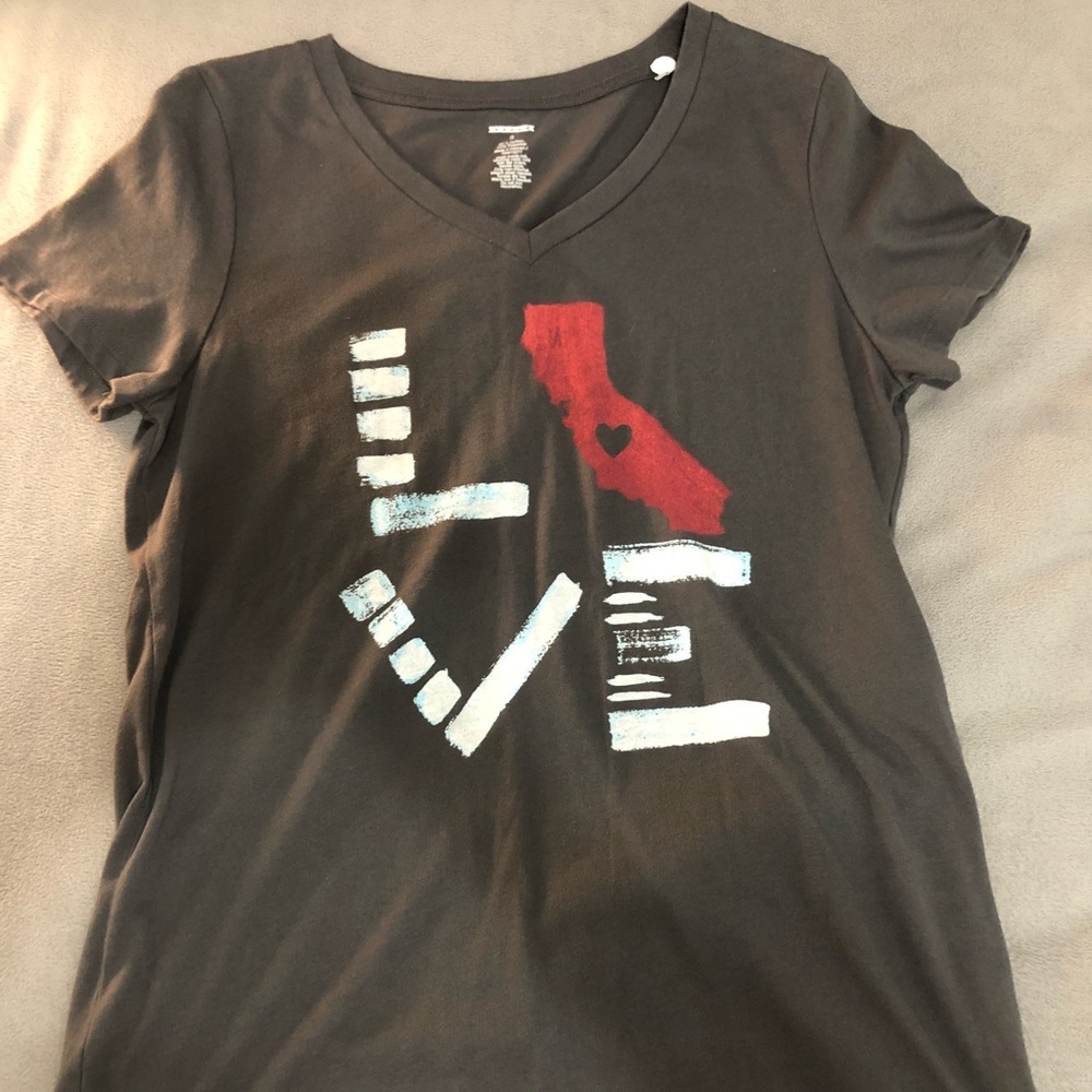 Gray California Love T-Shirt M
